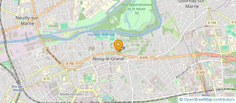 localisation de l'entreprise SPORT AVENIR  NOISY-LE-GRAND