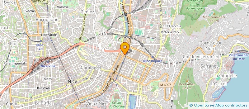 localisation de l'entreprise SPORT AVENIR PROFESSION à NICE