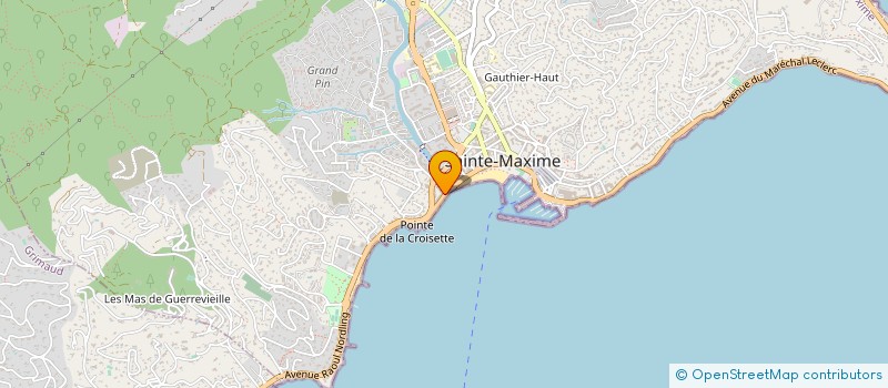 localisation de l'entreprise SPORT AVENTURE PROMOTION EVENEMENTS à SAINTE-MAXIME
