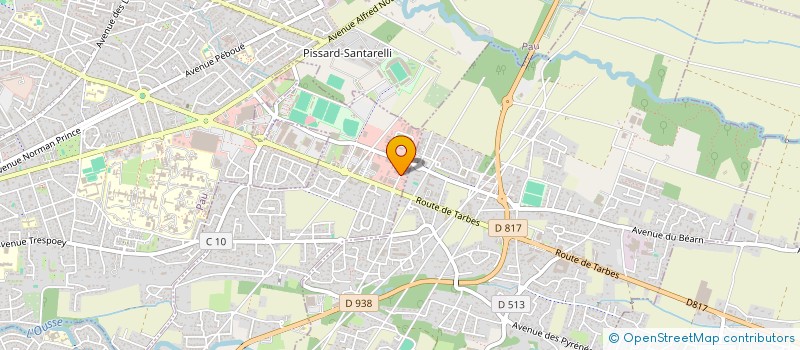 localisation de l'entreprise SPORT AVENUE à BIZANOS