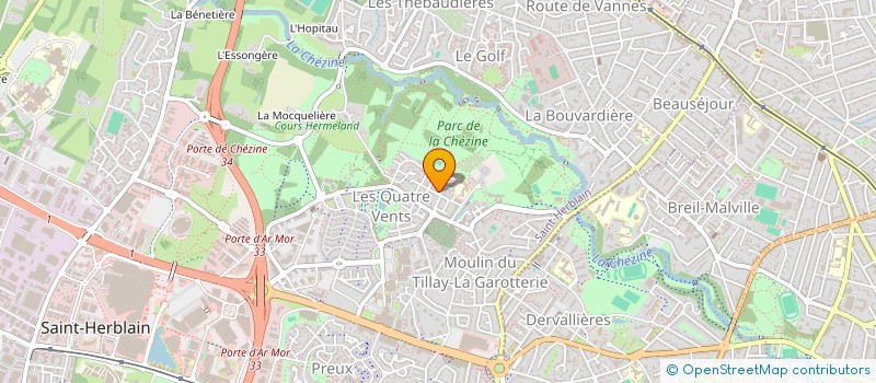 localisation de l'entreprise SPORT AXON  SAINT-HERBLAIN