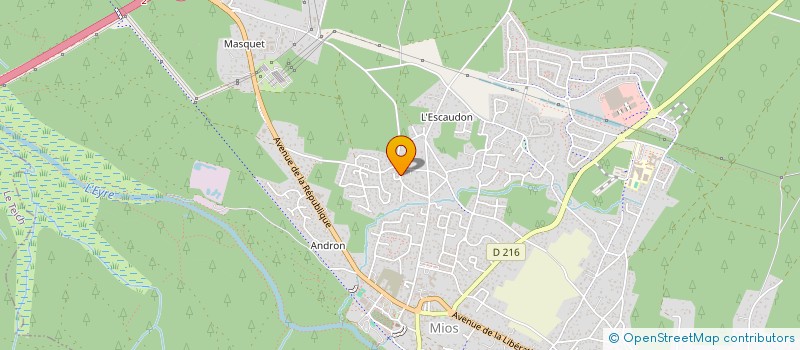 localisation de l'entreprise SPORT BASSIN  MIOS