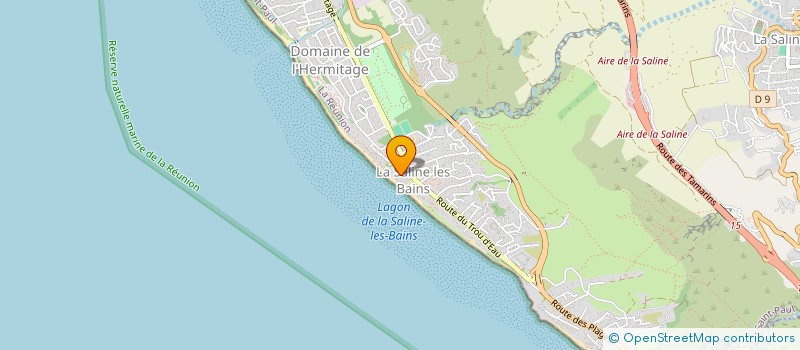 localisation de l'entreprise SPORT BIEN ETRE  SAINT-PAUL