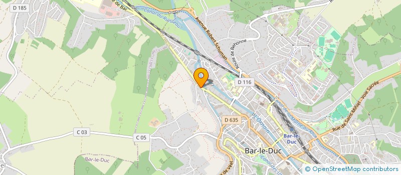 localisation de l'entreprise SPORT BIKE à FAINS-VEEL
