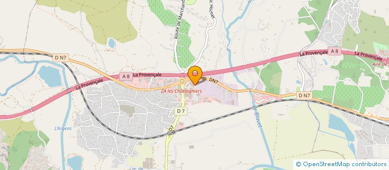 localisation de l'entreprise SPORT BOAT à ROQUEBRUNE-SUR-ARGENS