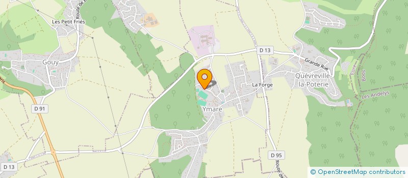 localisation de l'entreprise SPORT C.P EVREUX  YMARE