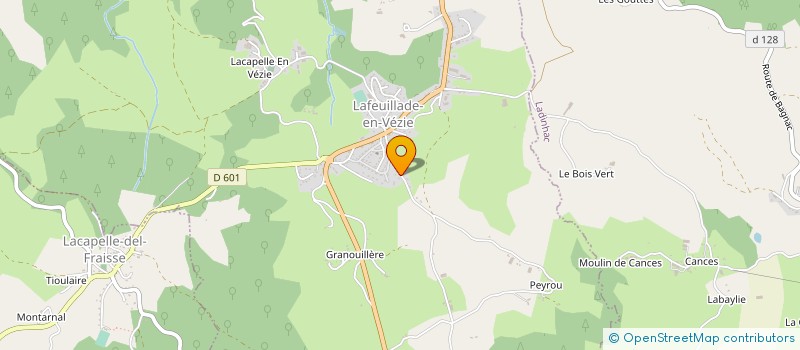 localisation de l'entreprise SPORT CANIN 15 à SANSAC-DE-MARMIESSE