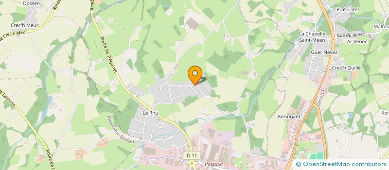 localisation de l'entreprise SPORT CANIN LANNIONNAIS  LANNION