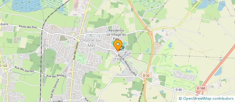 localisation de l'entreprise SPORT CANIN OLONNAIS à LES SABLES D'OLONNE