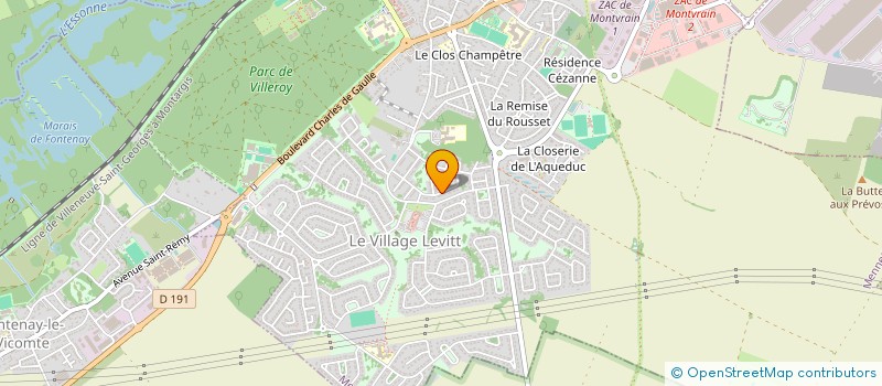 localisation de l'entreprise SPORT CAR SERVICES à MENNECY