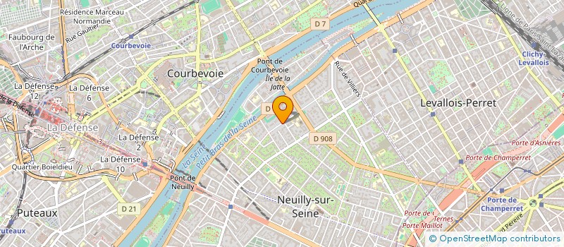 localisation de l'entreprise SPORT CHIC à NEUILLY-SUR-SEINE
