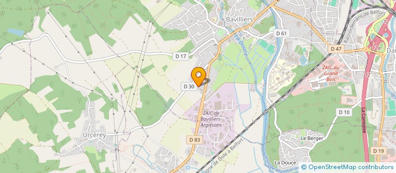 localisation de l'entreprise SPORT CLUB à BAVILLIERS