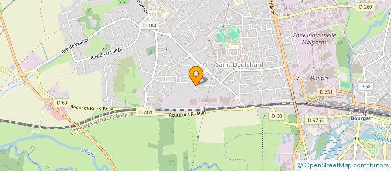 localisation de l'entreprise SPORT CO  SAINT-DOULCHARD