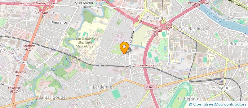 localisation de l'entreprise SPORT COM à TOULOUSE