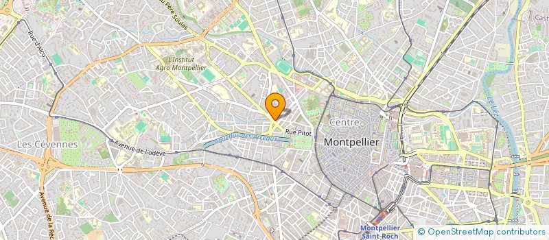 localisation de l'entreprise SPORT COM + SARL à MONTPELLIER