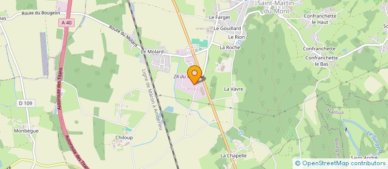 localisation de l'entreprise SPORT CONCEPT FRANCE à SAINT-MARTIN-DU-MONT