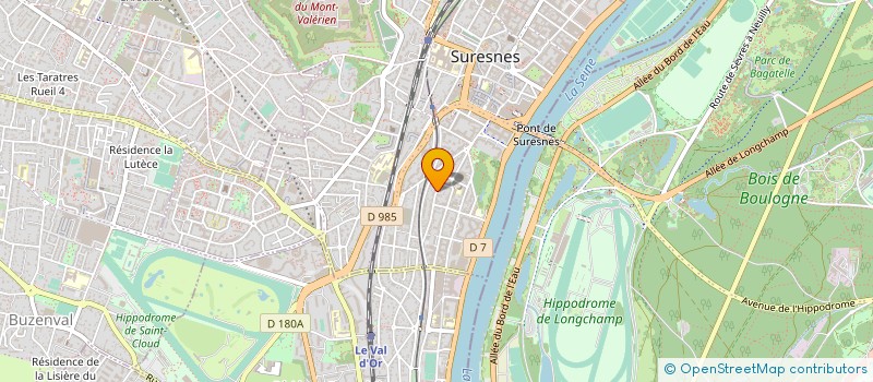 localisation de l'entreprise SPORT CONSEIL DEVELOPPEMENT à SURESNES