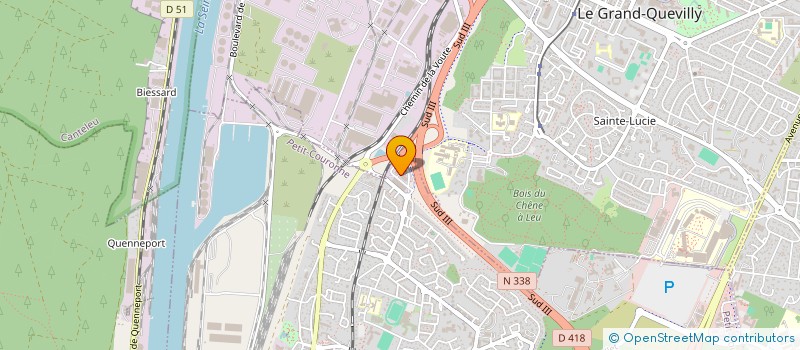 localisation de l'entreprise SPORT CONSEIL INTERNATIONAL  PETIT-COURONNE