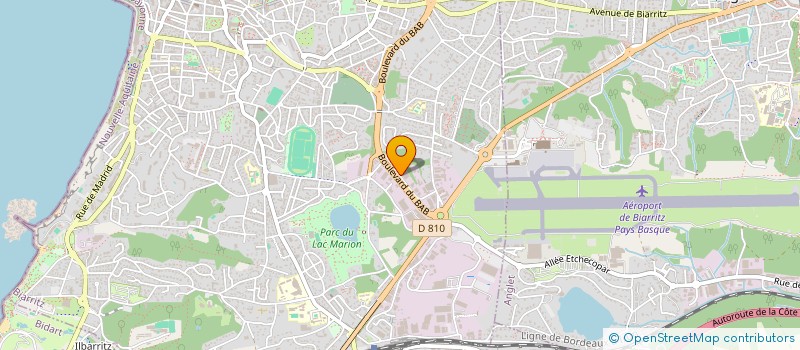 localisation de l'entreprise SPORT CONTROLE à BIARRITZ