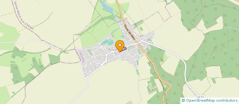 localisation de l'entreprise SPORT CULTURE LOISIRS D AMANVILLERS  AMANVILLERS