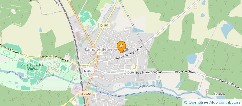 localisation de l'entreprise SPORT CULTURE SOUVIGNY EN SOLOGNE LA CLE DES CHAMPS  SOUVIGNY-EN-SOLOGNE