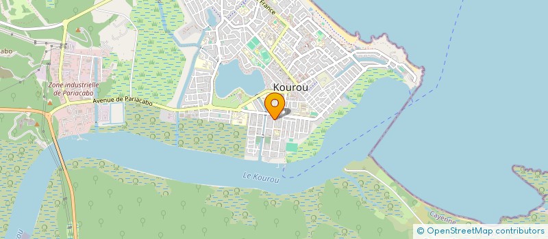 localisation de l'entreprise SPORT DES HANDICAPES à KOUROU