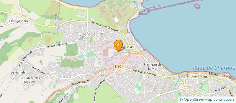 localisation de l'entreprise SPORT DES ILES  CHERBOURG-EN-COTENTIN