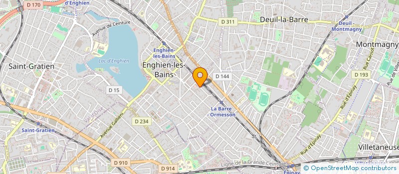 localisation de l'entreprise SPORT DETENTE  ENGHIEN-LES-BAINS