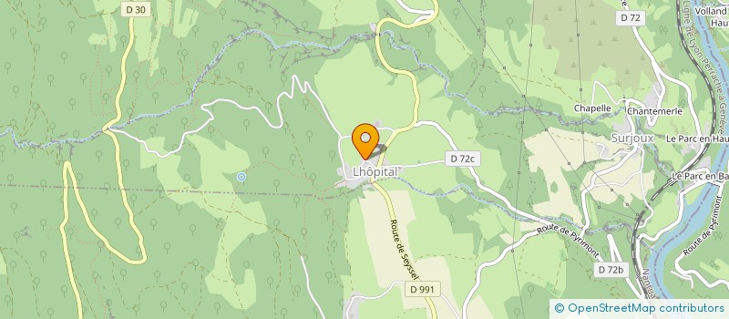 localisation de l'entreprise SPORT DETENTE CHANAY  CHANAY