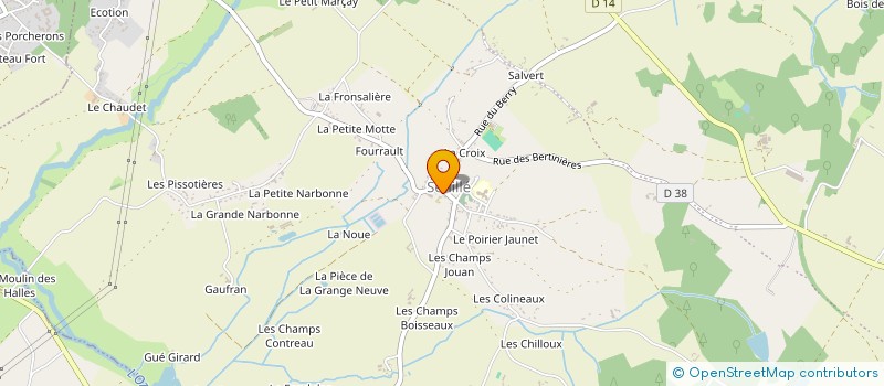 localisation de l'entreprise SPORT DETENTE SENILLE  SENILLE-SAINT-SAUVEUR