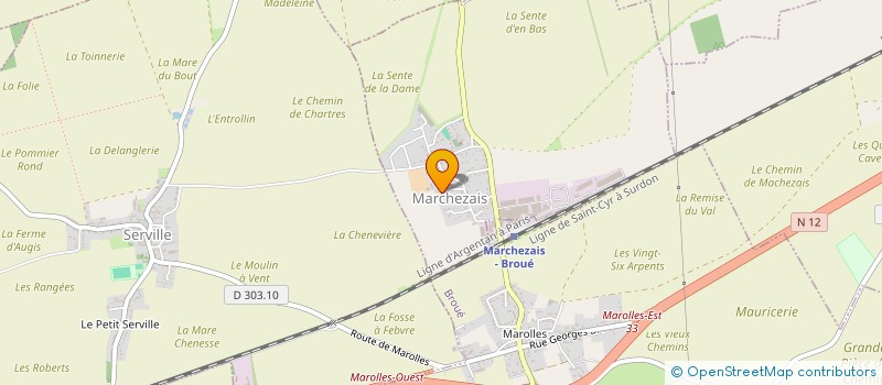 localisation de l'entreprise SPORT DIET ANIMALE à MARCHEZAIS