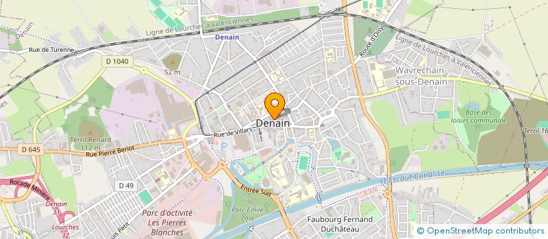 localisation de l'entreprise SPORT DIFFUSION à DENAIN