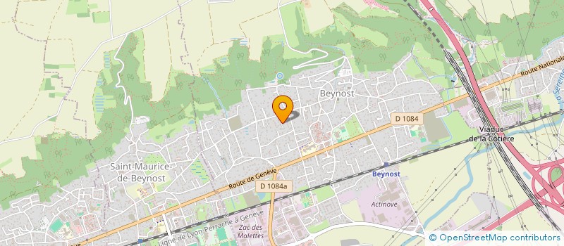 localisation de l'entreprise SPORT DIFFUSION  BEYNOST