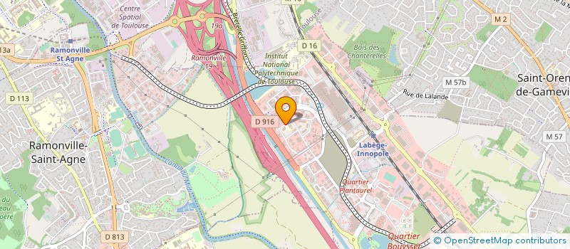 localisation de l'entreprise SPORT DISTRIBUTION MAZAMET  LABEGE