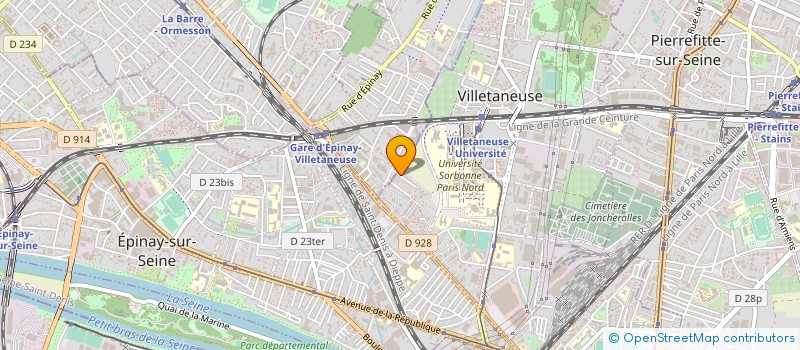localisation de l'entreprise SPORT DRIVERS SERVICES à VILLETANEUSE