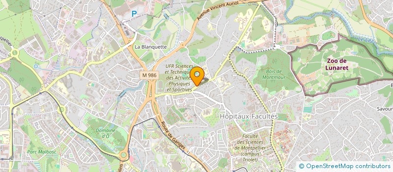 localisation de l'entreprise SPORT EDUCATION MOTRICITE à MONTPELLIER