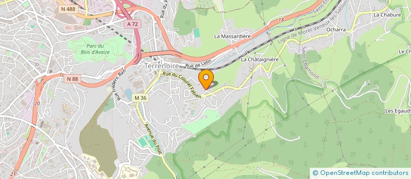 localisation de l'entreprise SPORT EDUCATION ST ETIENNE VIVALDI à SAINT-ETIENNE