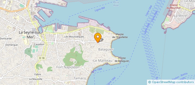 localisation de l'entreprise SPORT ET ANIMATION DU FUTUR à LA SEYNE-SUR-MER