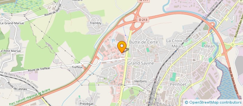 localisation de l'entreprise SPORT ET BIEN ETRE AU FEMININ à TRIGNAC