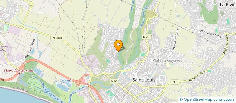 localisation de l'entreprise SPORT ET BIEN ETRE POUR TOUS à SAINT-LOUIS