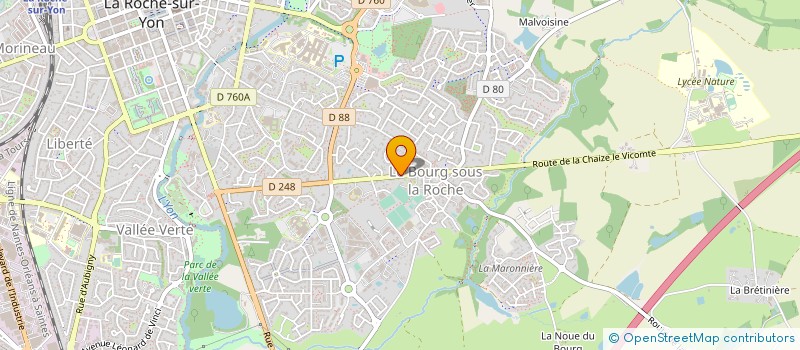 localisation de l'entreprise SPORT ET CULTURE LA ROCHE SUR YON VENDEE à LA ROCHE-SUR-YON