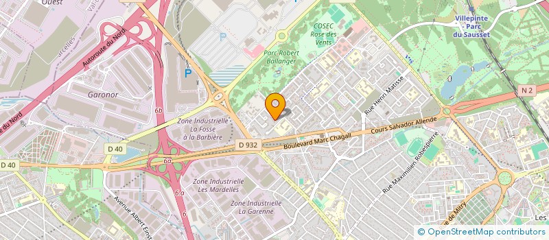 localisation de l'entreprise SPORT ET CULTURE POUR TOUS à AULNAY-SOUS-BOIS