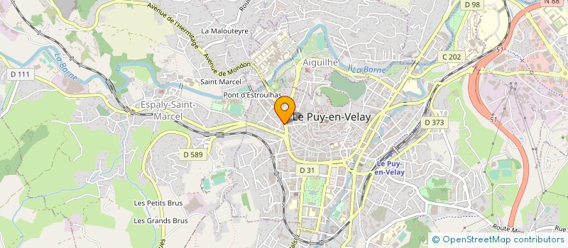 localisation de l'entreprise SPORT ET DETENTE 43 à LE PUY-EN-VELAY