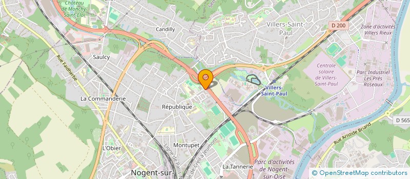 localisation de l'entreprise SPORT ET MOTIVATION  NOGENT-SUR-OISE