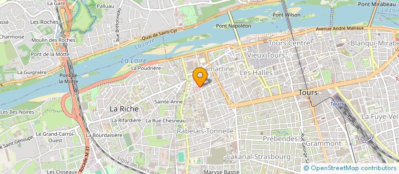 localisation de l'entreprise SPORT ET MOTIVATION  TOURS