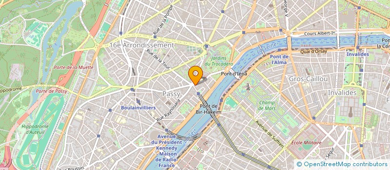 localisation de l'entreprise SPORT ET PARTAGE à PARIS