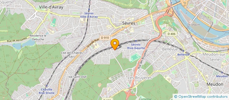 localisation de l'entreprise SPORT ETUDE MONTAIGNE à SEVRES
