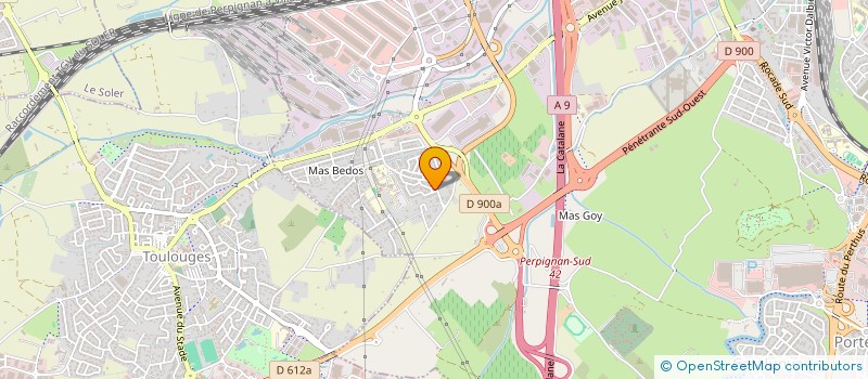 localisation de l'entreprise SPORT EVASION à PERPIGNAN