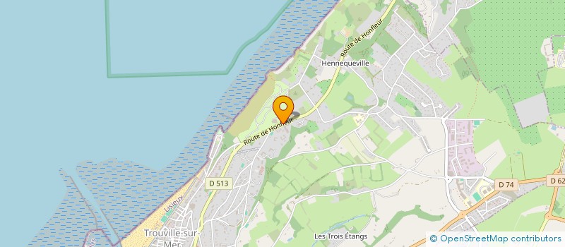 localisation de l'entreprise SPORT EVEIL ASSOCIATION à TROUVILLE-SUR-MER