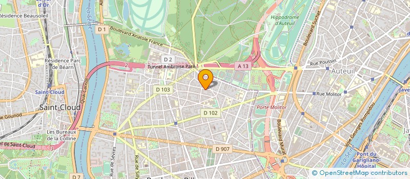 localisation de l'entreprise SPORT EVENT à BOULOGNE BILLANCOURT